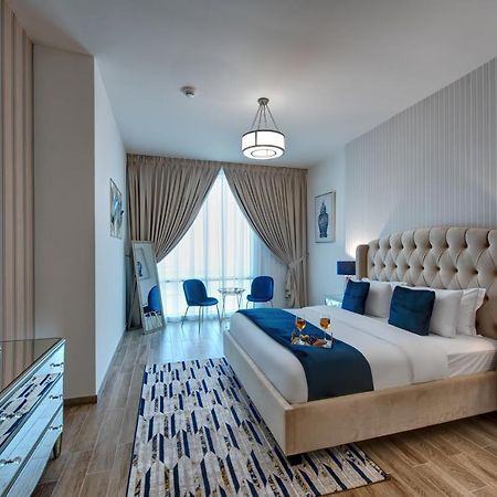 Durrani Homes - Lux 1Br At Al Habtoor Amna Tower Дубай Екстериор снимка
