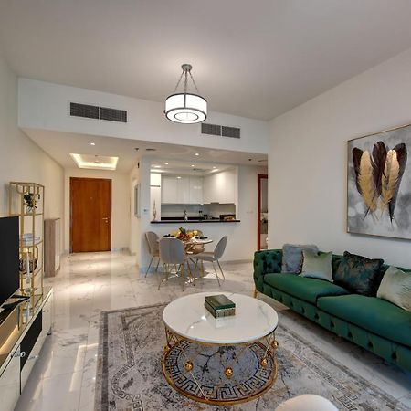 Durrani Homes - Lux 1Br At Al Habtoor Amna Tower Дубай Екстериор снимка