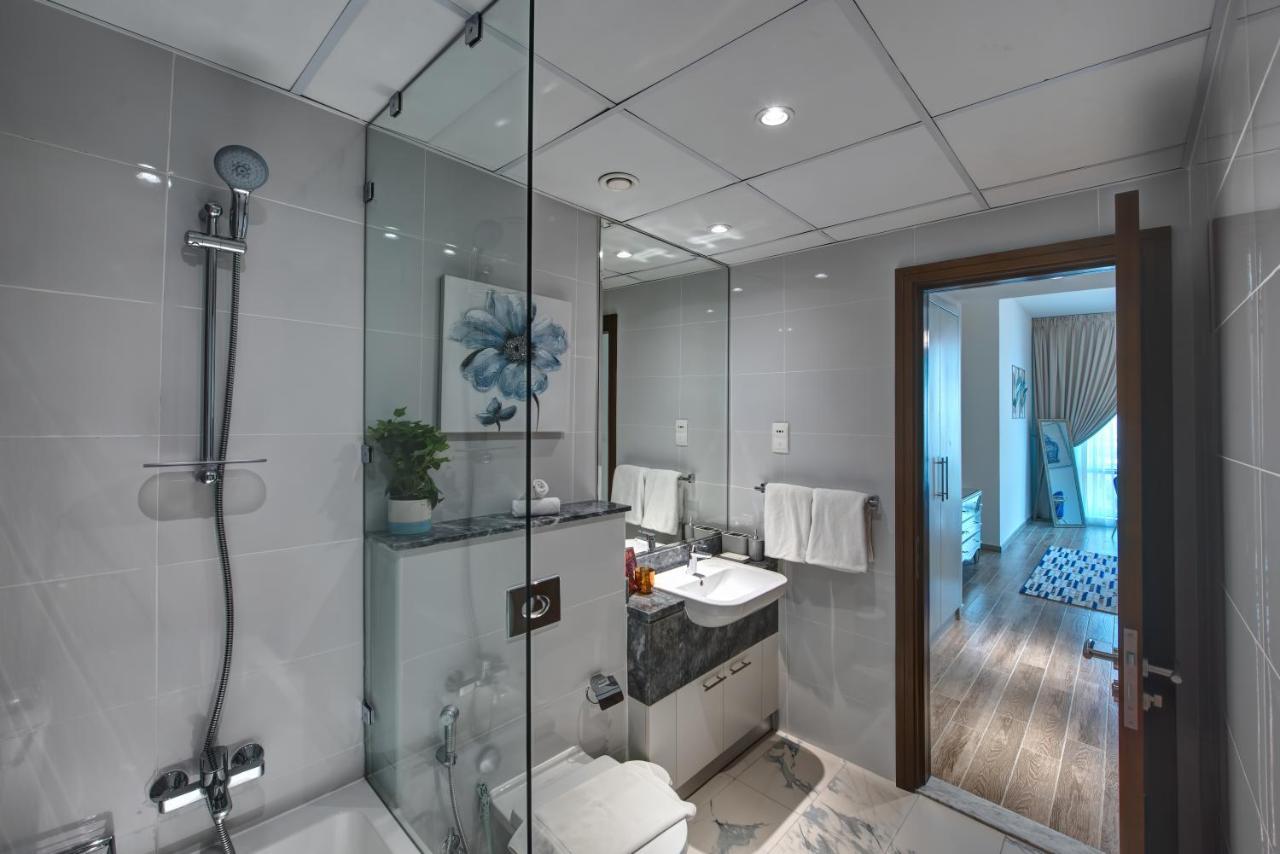 Durrani Homes - Lux 1Br At Al Habtoor Amna Tower Дубай Екстериор снимка