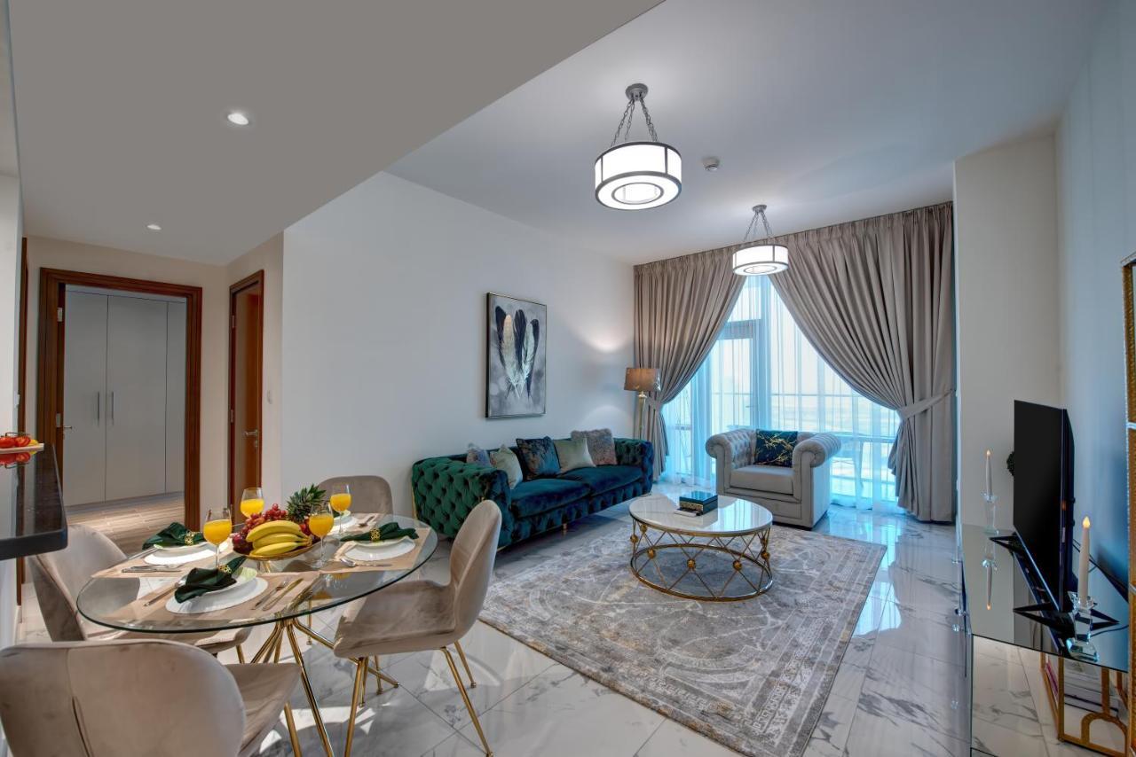 Durrani Homes - Lux 1Br At Al Habtoor Amna Tower Дубай Екстериор снимка