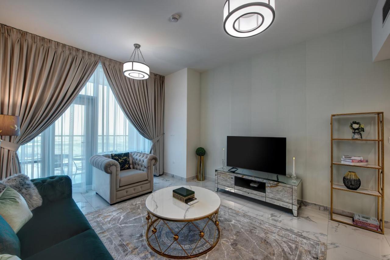 Durrani Homes - Lux 1Br At Al Habtoor Amna Tower Дубай Екстериор снимка